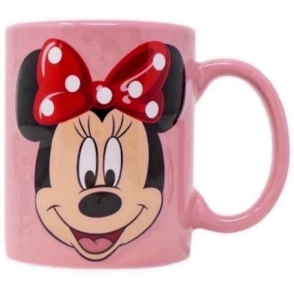 New Minnie Mouse Face Disney Coffee Mug - 11 oz - Picture 11 of 11